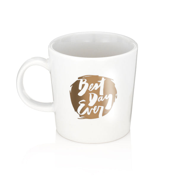 Best Day Ever Metallic Mug